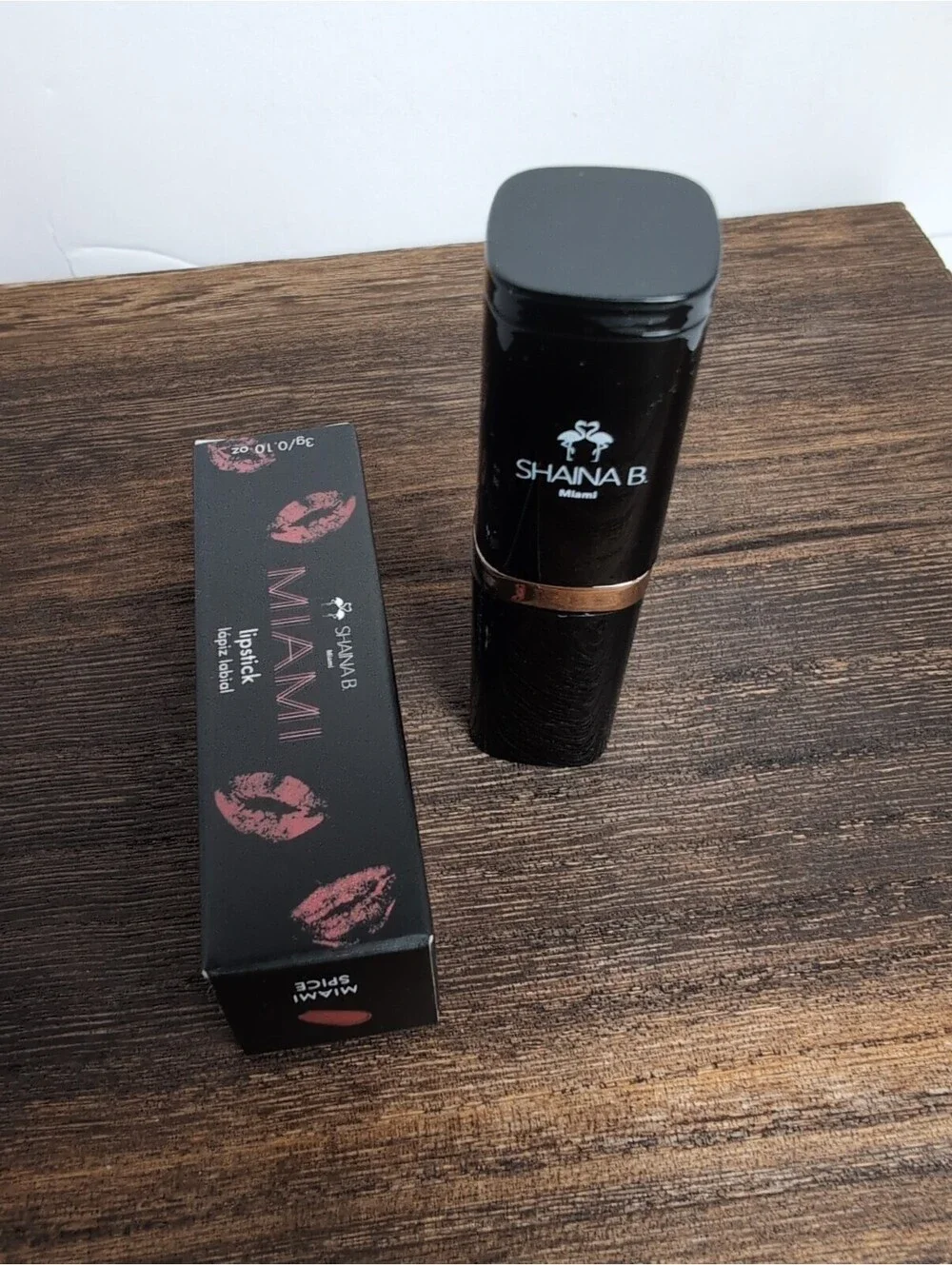 Shaina B. Miami Spice Satin Lipstick .1 Oz
